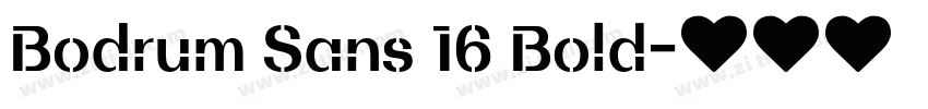 Bodrum Sans 16 Bold字体转换 Bodrum Sans 16 Bold字体转换